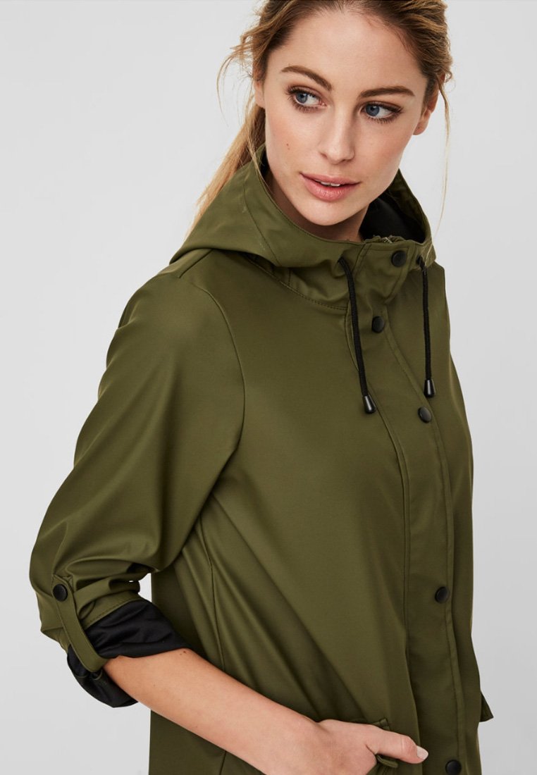 Vero moda regenjacke grün Clearance